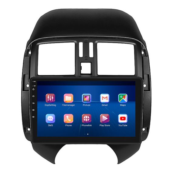 Штатная магнитола 9" Lesko для Nissan Latio I (N17) Рестайлинг 2014-2016 6/128Gb 4G Wi-Fi GPS Top Ниссан | Зображення 1