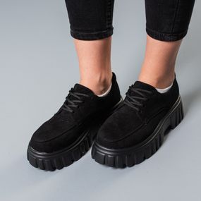 Броги женские Fashion Danzig 3772 36 размер 235 см Черный