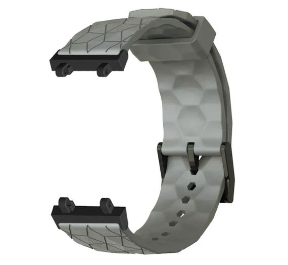 Ремінець Primolux Dimond силіконовий для годинника Xiaomi Amazfit T-Rex 2 (A2169 / A2170) - Grey | Зображення 2