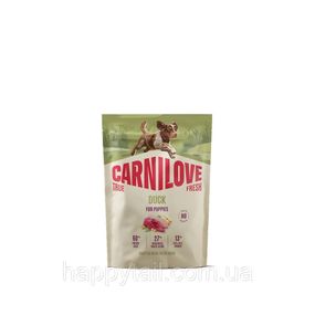 Сухой корм Carnilove True Fresh Puppy для щенков, с уткой, 1.5 кг