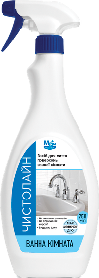Средство моющее Чистолайн Ванная комната MDM 750мл