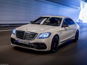 Решітка радіатора AMG З NightVision для Mercedes S-сlass W222 2013-2020 рр
