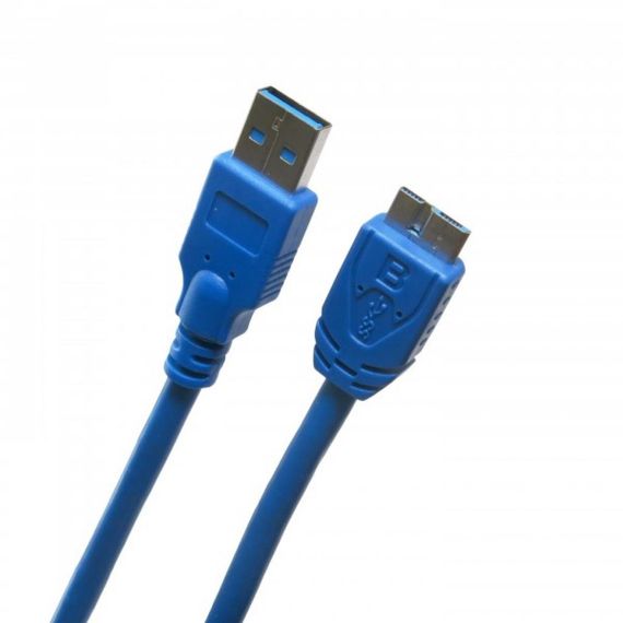 Дата кабель USB 3.0 AM to Micro B 0.5m Extradigital (KBU1625) | Зображення 1