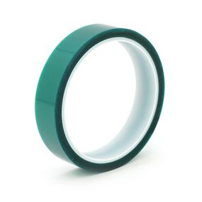 Термостойкий скотч ширина 20мм, длина 25м, Green