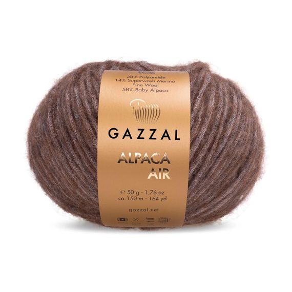 ALPACA AIR № 77 пряжа для в'язання Gazzal