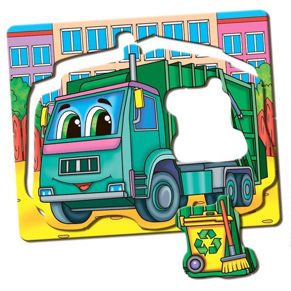 Дитяча настільна гра "Транспорт. Спецмашини" 81152, 12 карток | Зображення 4