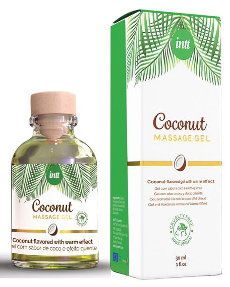 Масажний гель для інтимних зон Intt Coconut Vegan (30 мл) sexstyle