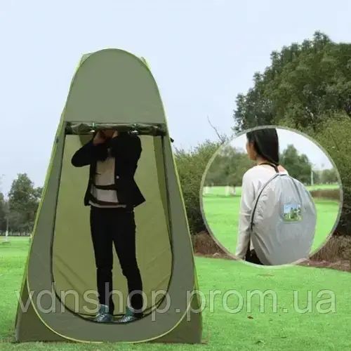 Автоматичний намет / Туристичний намет-кабінка душ, туалет, роздягальня | Зображення 1