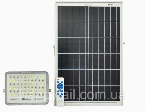 Уличный LED фонарь на солнечной батарее 300 Вт 400 LED прожектор с датчиком движения и пультом | Зображення 2
