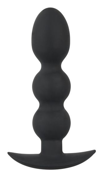 Анальна пробка - Black Velvets Heavy Beads, 145 г | Зображення 1