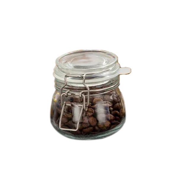 Ємність скляна з бугельним замком VT-7445 Vittora 450 мл