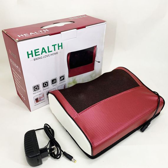 Масажна подушка 1071 з інфрачервоним підігрівом та 3 режимами, Масажер для ніг рук спини та шиї | Зображення 7