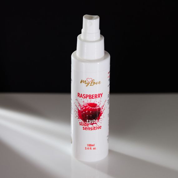Інтимний гель-лубрикант - MyLove Taste-Slide Sensitive Raspberry, 100 мл | Зображення 5
