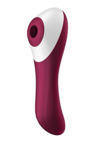 Вакуумний кліторальний стимулятор із вібрацією Satisfyer Dual Crush Sex Aura