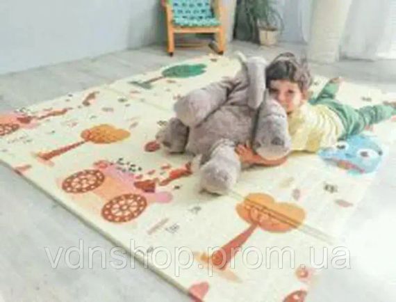 Дитячий розвиваючий двосторонній термо килимок 180*150 | Зображення 4