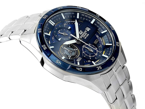 Годинники наручні чоловічі стильні оригінальні Японія Casio Edifice EFR-556DB-2AVUEF (модуль 5451) | Зображення 1