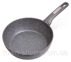 Сковорода-сотейник Kamille Granite Ø24см с гранитным антипригарным покрытием KM-4292GR