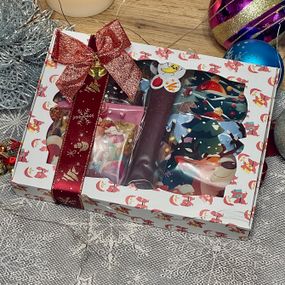 Подарунковий набір пастили “Санта дарує смакоту” ( три види пастили), 350 г