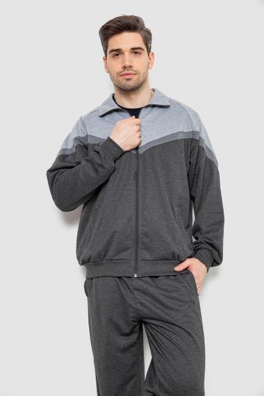 Спортивний костюм чоловічий, колір сірий, 244R9147 | Зображення 1