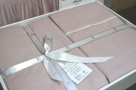 Постельное белье First Choice Ranforce Deluxe 200 х 220 см Alisa Powder | Зображення 4