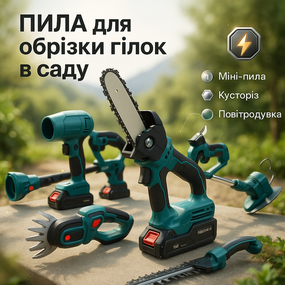 Професійна ланцюгова акумуляторна пила, Ручна міні-пила акумуляторна для обрізки дерев LY-24