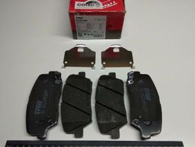 Колодки передні гальмівні Elantra 11-, TRW (GDB3549) (58101-3XA20)