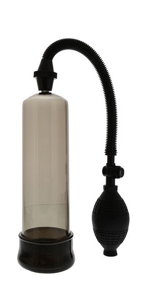 Вакуумна помпа для пеніса, чоловіча пеніс-помпа MENZSTUFF Penis Enlarger Smoke — сіра, для стимуляції | Зображення 1