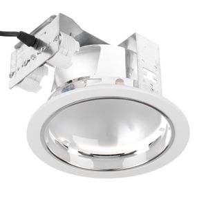 Світильник Downlight стельовий вбудований DL-08W 2x18W WH Brille 166026