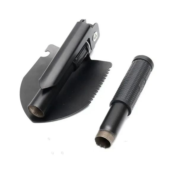 Складна міні лопата MFH чорна (213505) | Зображення 8