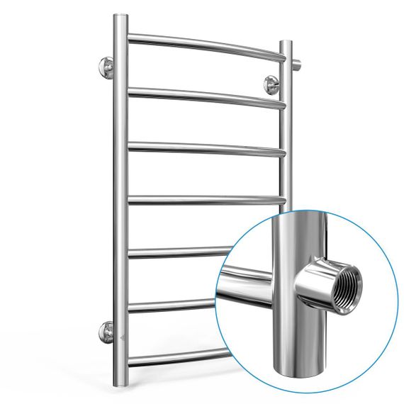 Водяна рушникосушарка Laris Класік П7 400 х 700 б/п 1/2" мц 600