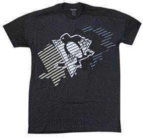 Футболка Reebok NHL Pittsburgh Penguins Striped Tee