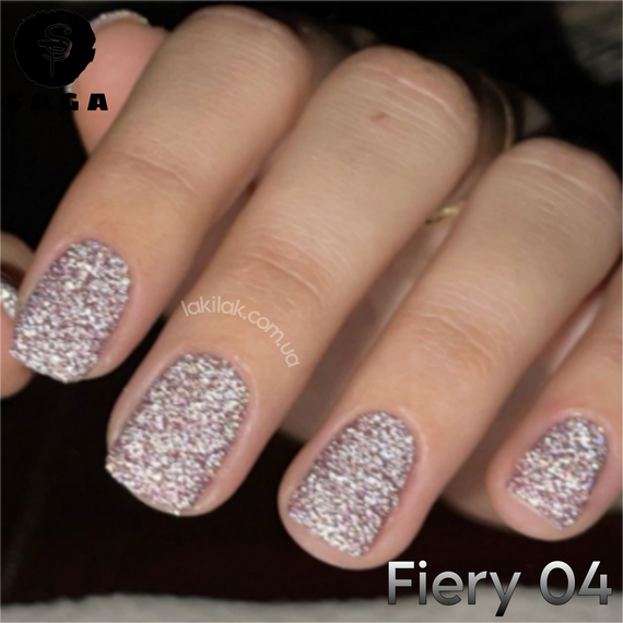 Світловідбиваючий гель-лак SAGA 04 Fiery 9мл | Зображення 9