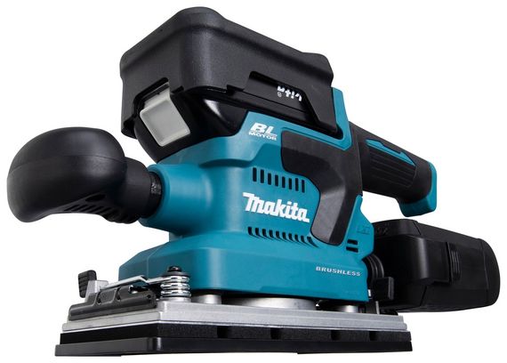 Шліфмашина вібраційна акумуляторна Makita DBO380Z (93x228 мм, 4000-12000 хв-1, BL, LXT, без акумуляторів та зарядного пристрою) | Зображення 1