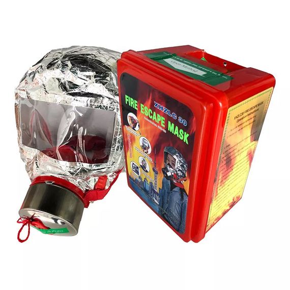 Маска протигаз, панорамний протигаз TK-158 Fire mask | Зображення 5