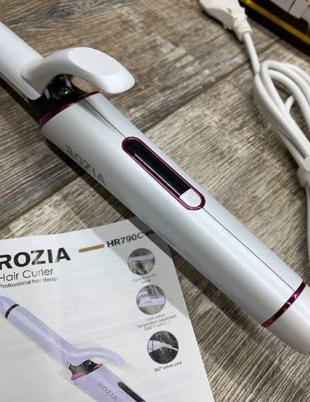 Профессиональные плойки для локонов щипцы для завивки волос Rozia 790 плойка локон керамика | Зображення 2