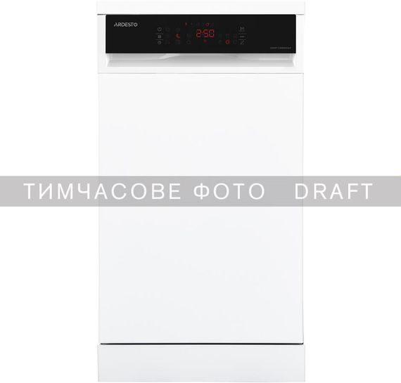 Посудомийна машина ARDESTO , 10компл., А++, 45см, дисплей, 3й кошик, гігієн.обробка, білий (DWMF-V458SMHW3)