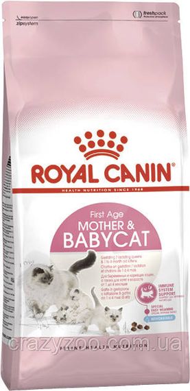 Сухой корм для котят и лактирующих кошек Royal Canin Mother and Babycat 2 кг 2544020