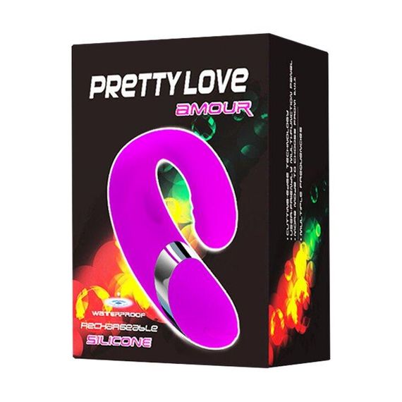 Универсальный вибратор Pretty Love "AMOUR" BI-014108-2 sexstyle | Зображення 7