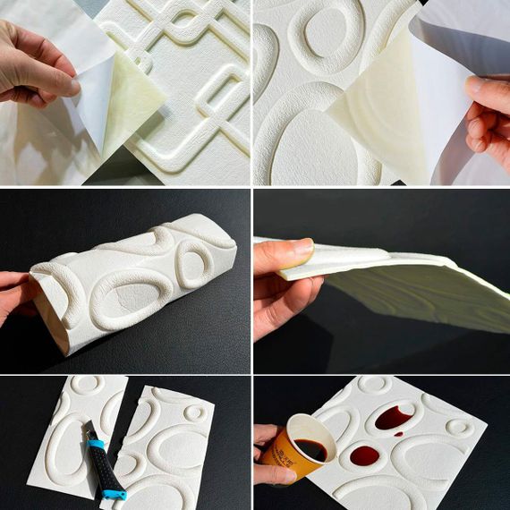 Самоклеюча 3D панель кільця 300x300мм (1000) SW-00000738 | Зображення 9