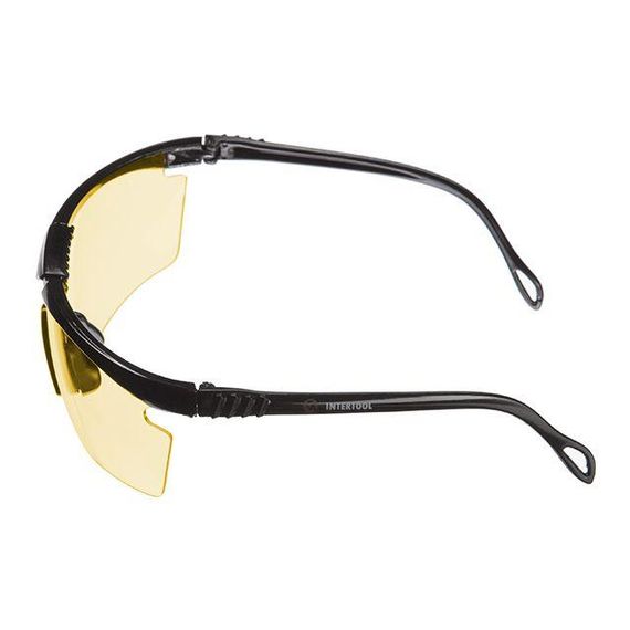 Окуляри захисні жовті, полікарбонат, оптичний клас 3 INTERTOOL SP-0091 | Зображення 1