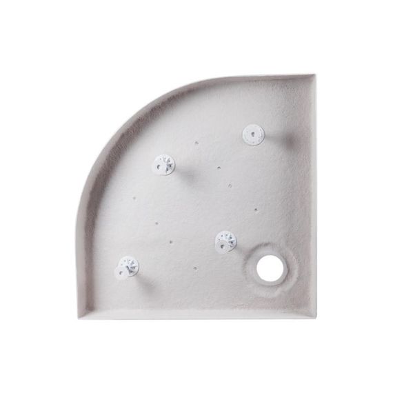 Душовий піддон Qtap Robin 308812C 80x80x12 см + сифон | Зображення 8