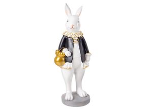 Статуэтка Rabbit with a basket Black