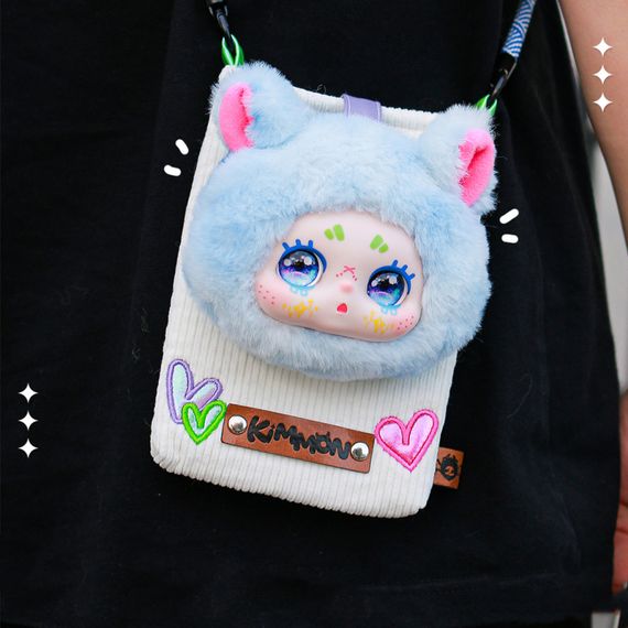 Крос-боди сумка Pop Top Kimmon 556114 застежка-магнит в виде лица | Зображення 5