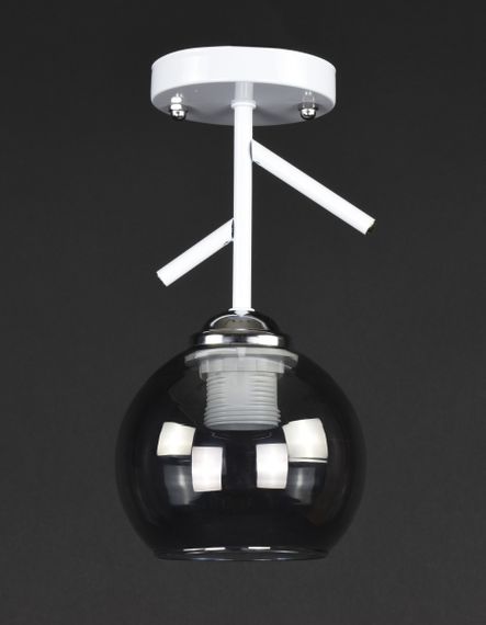 Люстра стельова на 1 лампочку 27806 Білий 26х13х13 см.