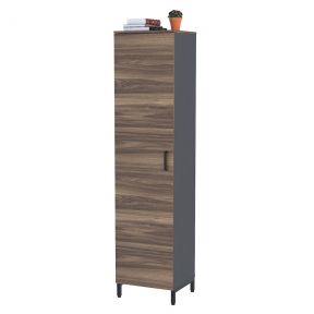 Шкаф офисный Loft Design LT-450-1900 антрацит орех