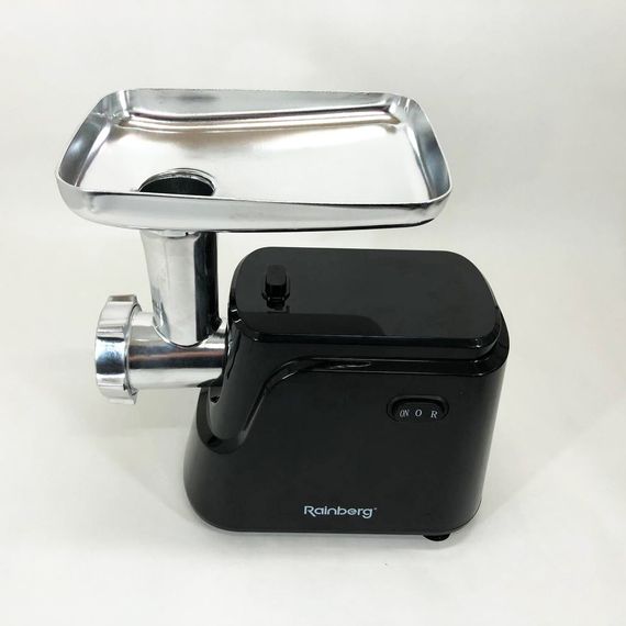 Электрическая мясорубка с насадками Rainberg RB-677 2600W, Мясорубка MV-788 электрическая металл | Зображення 1