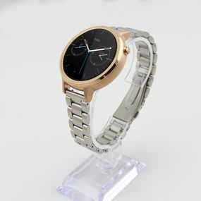 Металевий ремінець Primo для годинника Motorola Moto 360 2nd gen (42mm) - Silver