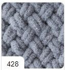 Плед плюшевий 85*85см колір 428 ручної роботи з пряжі пуфі узор плетінка