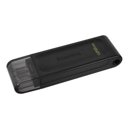 Накопитель Kingston 128GB USB-C 3.2 Gen 1 DT70 (DT70/128GB) | Зображення 1