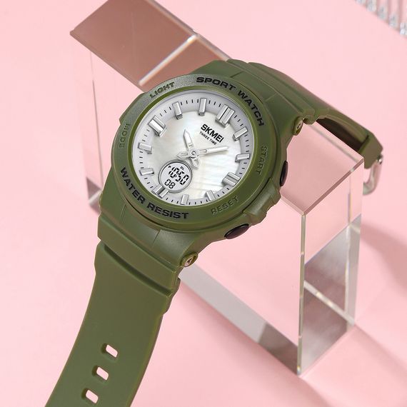 Наручний годинник Skmei 2125AG Army green | Зображення 3
